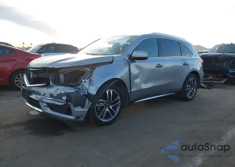 2017 Acura Mdx Advance Package из США, поврежденный, VIN 5FRYD4H85HB011256